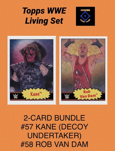 Topps wwe living set - topps,