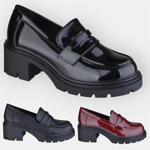 Ladies womens chunky block - chunky,