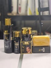 Lait Collagen Extra-Fort Whitening Lotion + Face Cream + Serum + Soap - 4pcs Set