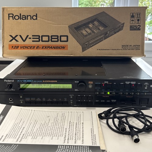 Roland 3080 synthesizer - roland, xv-3080