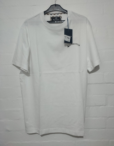 Aquascutum men white logo - men’s,