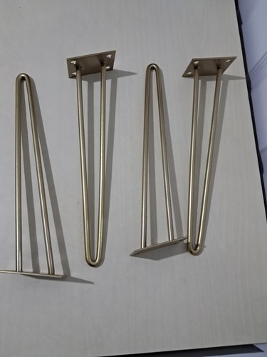 Hairpin table legs heavy - 4×,
