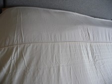 DUNELM DREAMS & DRAPES CREAM KING SIZE DUVET SET 2 PILLOWCASES BEDDING SET