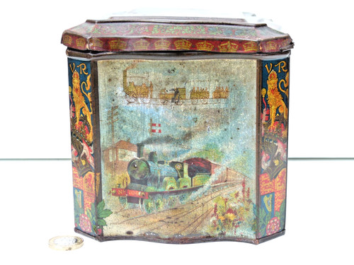 Rare antique figural - figural, casket
