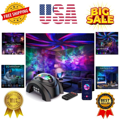 Dual lens galaxy projector - dual,