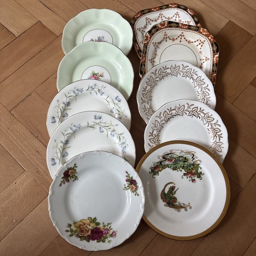 Vintage china side tea - vintage,