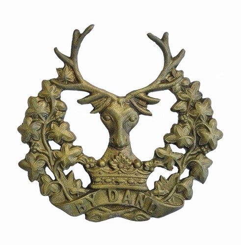 Gordon highlanders cap badge - highlanders,