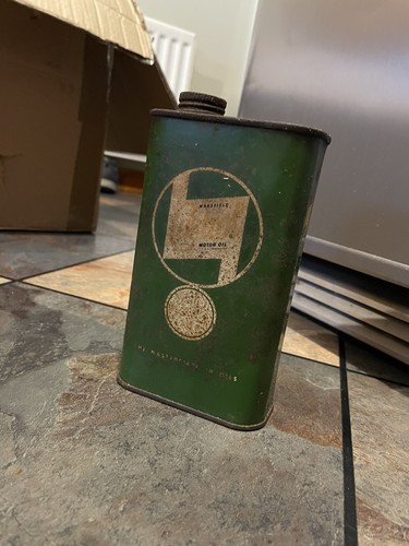 Old castrol oil can - castrol,