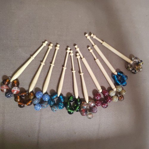 Lace making bobbins with - making,