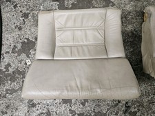 CORRADO 92-92 STORM CREAM REAR O/S LEATHER SEAT BASE