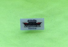 2012 NW200 North West 200 MARSHAL Coleraine Motorcycle bike badge pin lapel