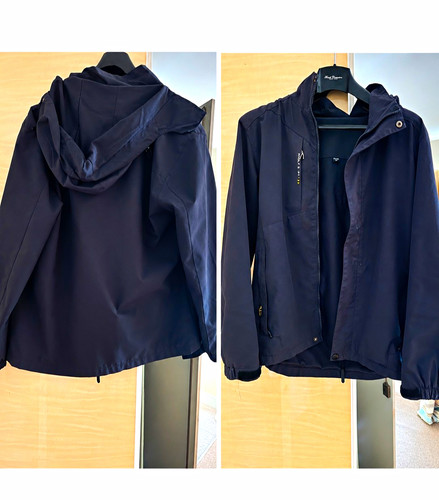 Jack wolfskin navy hooded - navy,