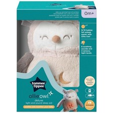 Tommee Tippee Ollie the Owl Deluxe Light and Sound Sleep Aid Baby Soother