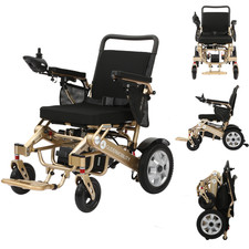 Super Lightweight Electric Wheelchair Folding Aluminium Powerchair 18.5kg GM10-G