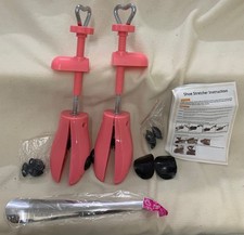 DLUXCA Professional Shoe Stretchers For Ladies - Pink - Both Feet NEW CG D43