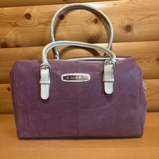 Vintage antler plum holdall - vintage,