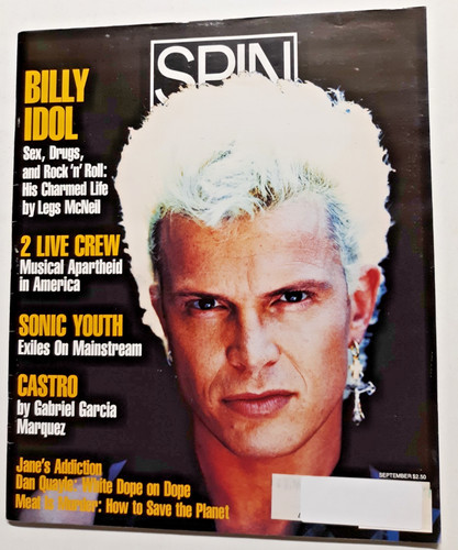 Spin magazine september 1990 - september,