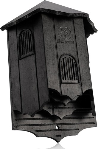 Wooden castle bat houses - wooden,
