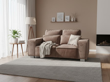 New Sofa 2 Seater Mink Velvet