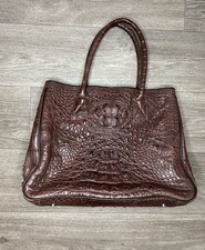 Vintage Crocodile Skin Leather