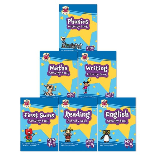 Cgp reception activity book - reception,