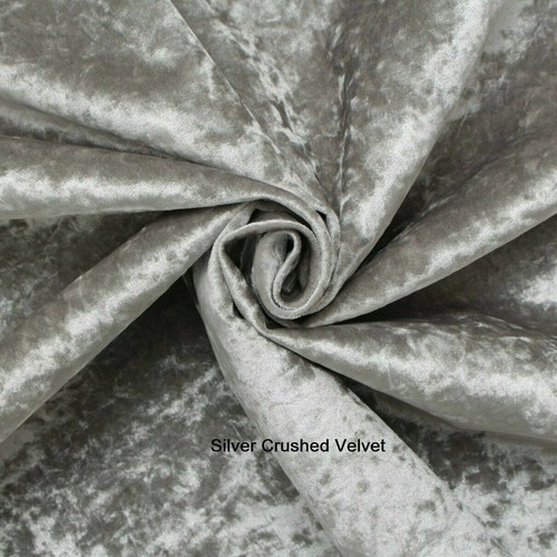 Silver grey beautiful crushed - grey,