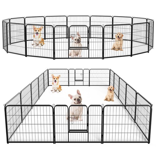 Dog playpen with door puppy - dog,