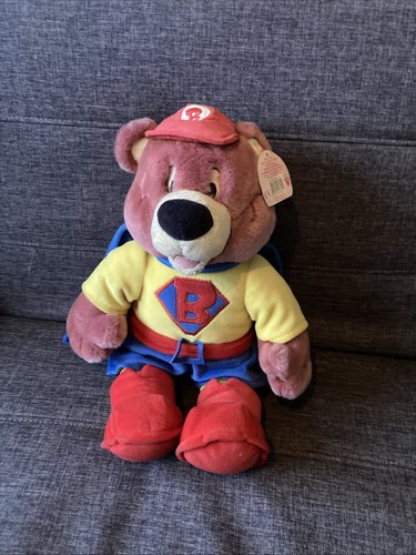 Bradley bear superhero plush - bradley,