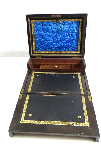 Antique lap desk - desk, traveling