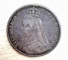 1889 Queen Victoria Silver