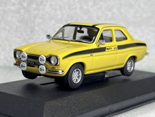 Corgi Vanguards 1:43 VA09520 Ford Escort Mk1 Mexico Daytona Yellow In Case