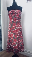 Laura Ashley Occasion  poppy Dress size 16 Wedding Silk Blend 