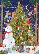 Traditional advent calendar - traditional,