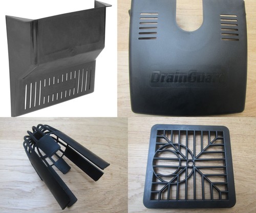 Black traditional gully - black, grid