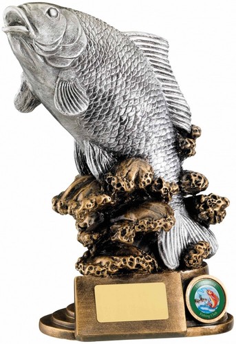 Large antique silver and gold - and,