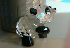 swarovski silver crystal panda