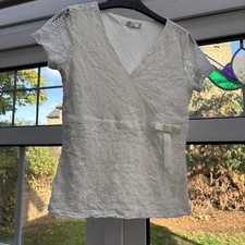 Ladies M&Co Cream Lined Size