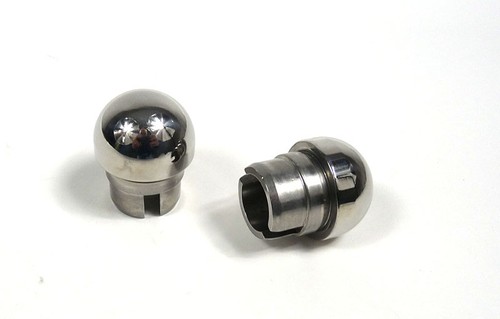 Lambretta bar ends - , stainless