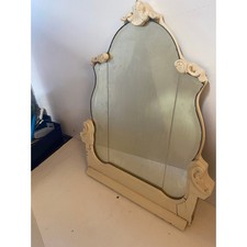 Vintage White Wood Tabletop