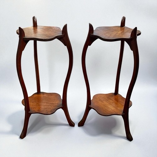 Pair georgian mahogany parlour - georgian,