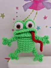 Crazy lazy frog bright green - frog,