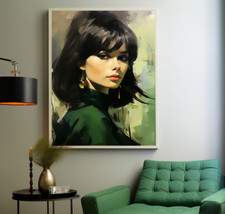 MidCentury Print - Mid-Century Girl - Tretchikoff  -  J.H Lynch - Louis Shabner