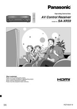 Panasonic SA-XR59 Receiver