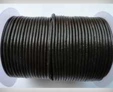 Leather Cord Round 1, 1.5, 2