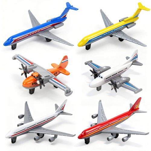 Pack die cast airplane - die,
