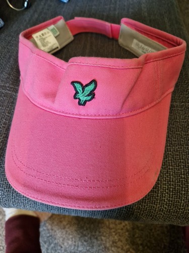 Lyle scott pink sun visor - &,