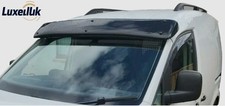 FITS FOR RENAULT KANGOO 2014-2021 SOLID ACRYLIC BLACK EXTERNAL SUN VISOR