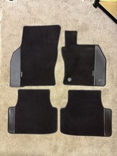 Seat Leon E-Hybrid Full Set Genuine Floor Mats Part Leather 2020 Onwards
