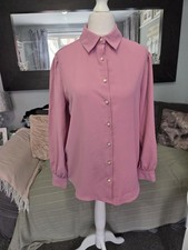 Ladies pink blouse - blouse, 10