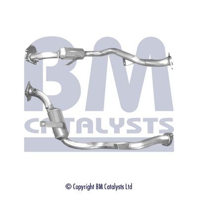 Exhaust system catalytic - system,